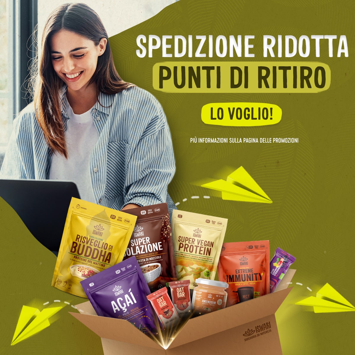 Spedizione ridotta Pickup Points - acquisti superiori a 50€